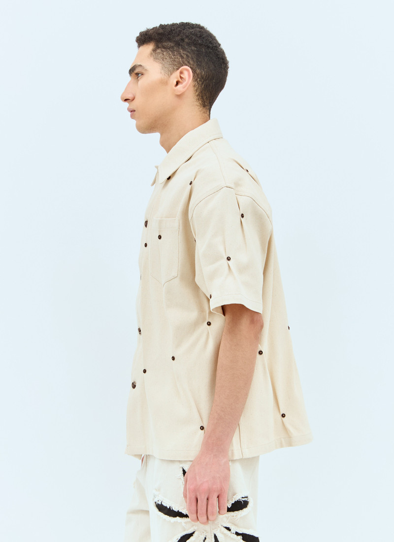 KUSIKOHC Multi Rivet Denim Shirt outlook