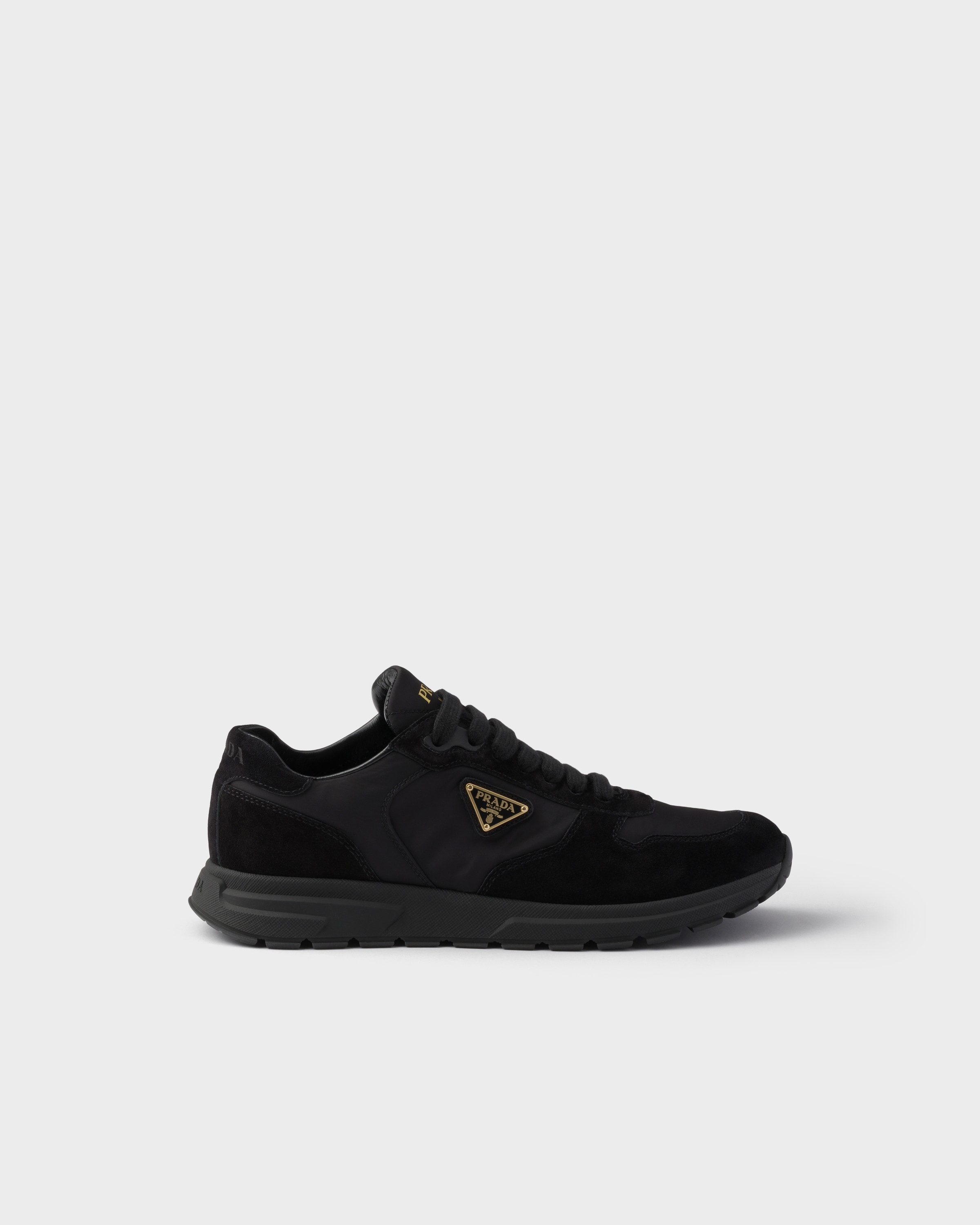 Prax 2.0 Re-Nylon and suede sneakers - 2