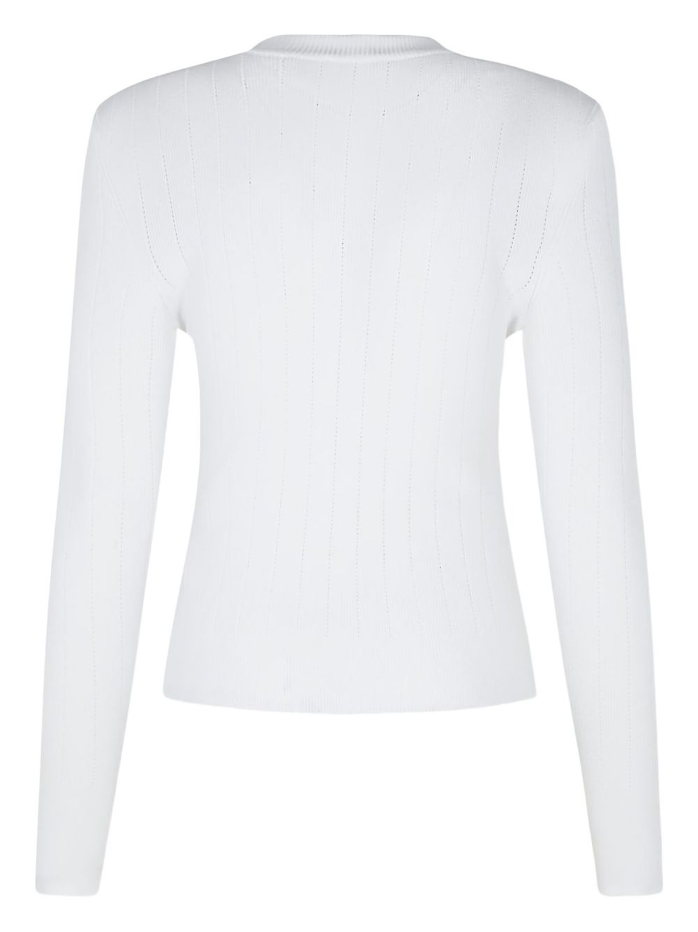 button-embellished sweater - 2