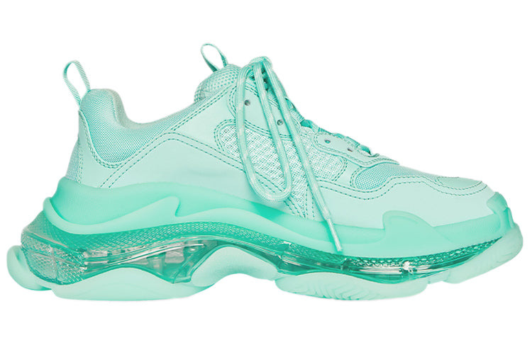 (WMNS) Balenciaga Triple S Sneaker 'Clear Sole - Mint' 544351W2GA14500 - 2