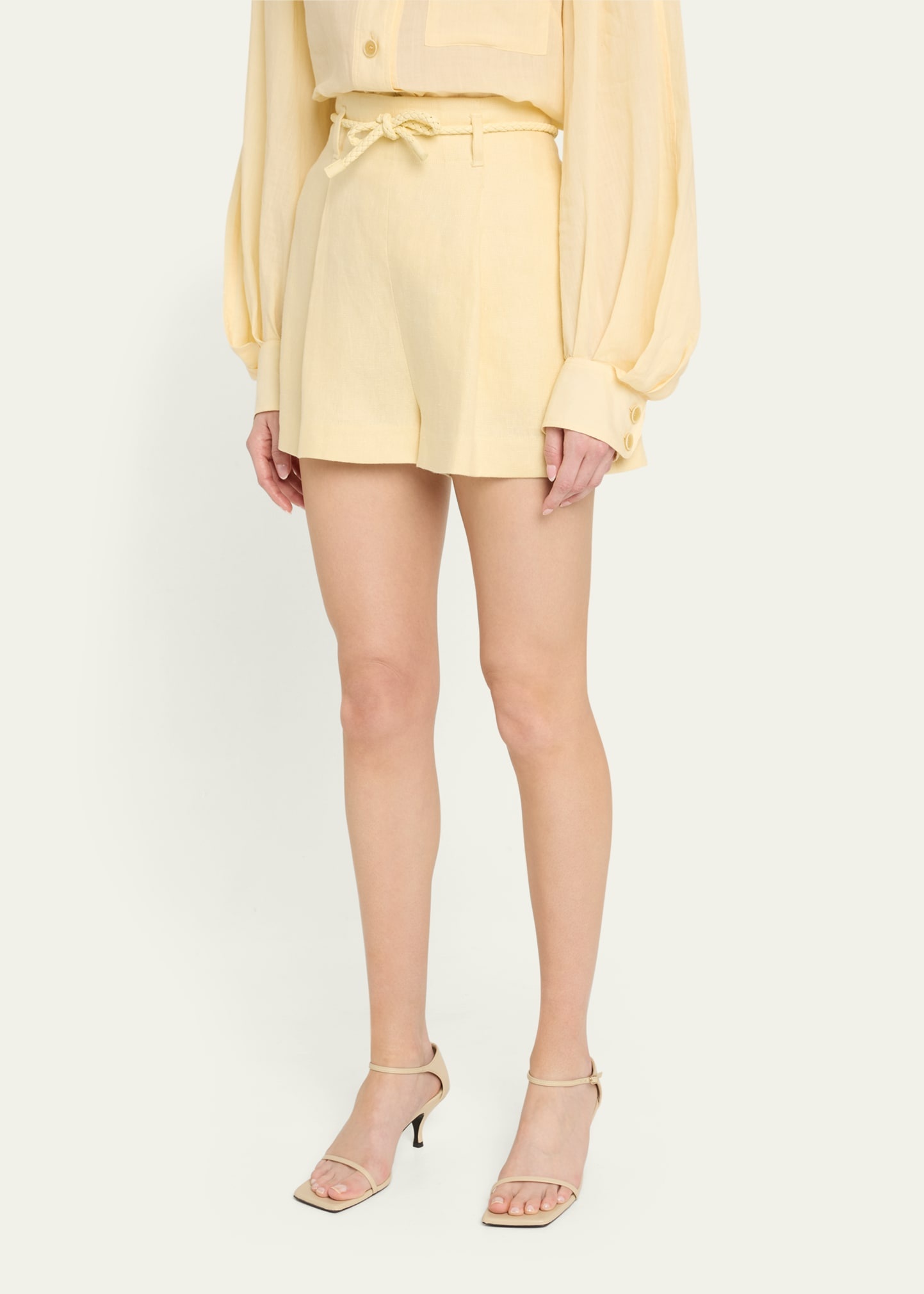 Illuminate Linen Shorts - 4