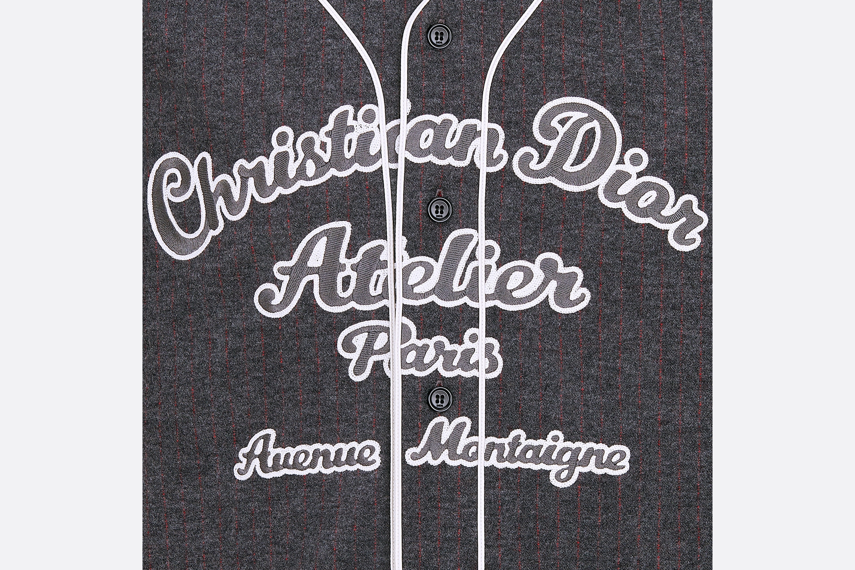 'Christian Dior Atelier' Baseball Shirt - 3