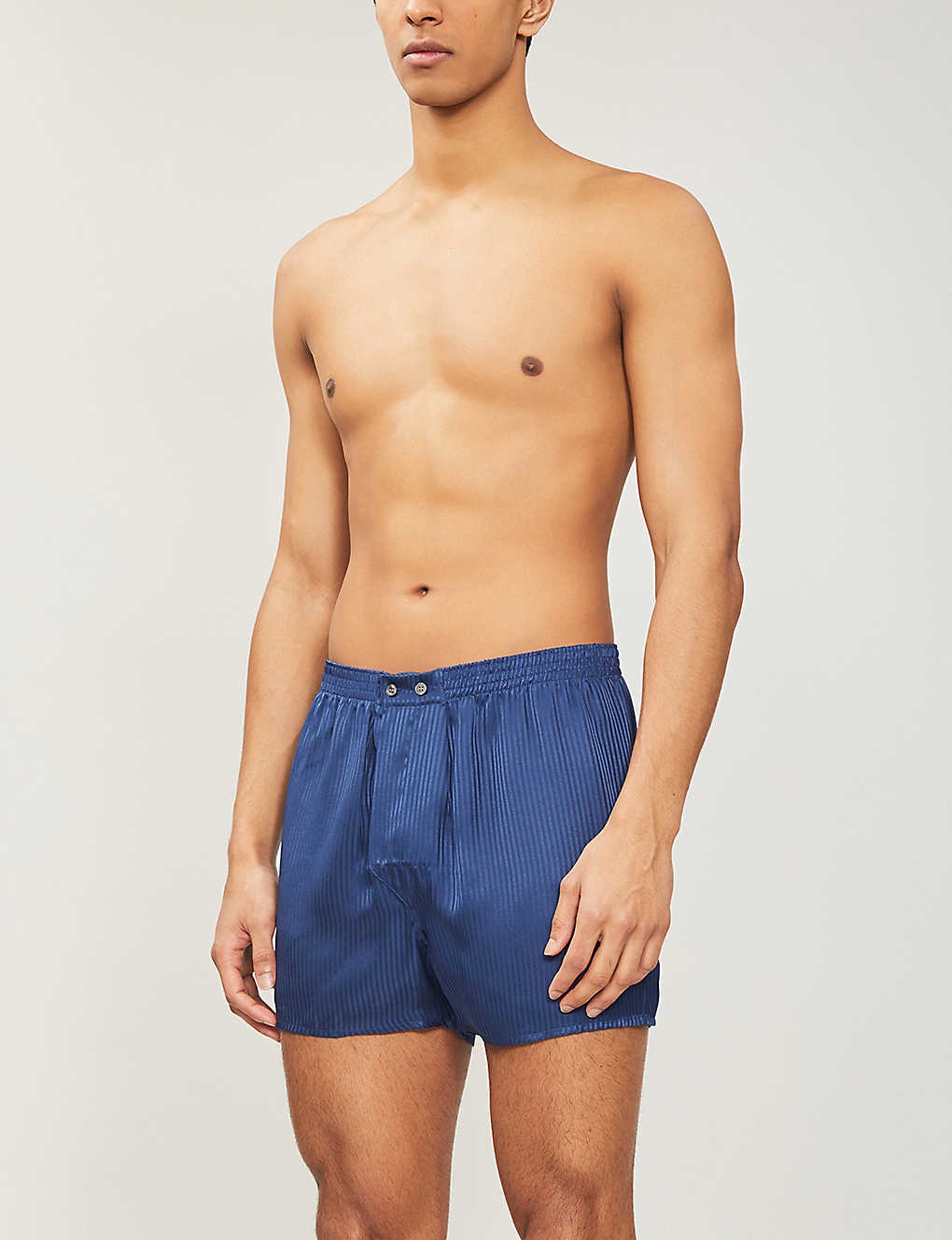 Paris mid-rise cotton boxer shorts - 4