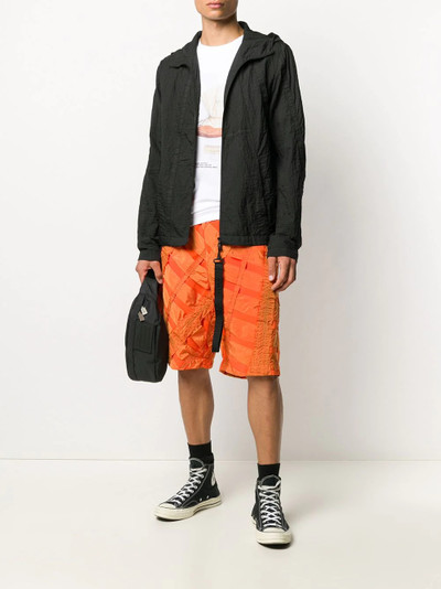 RAEBURN Parasuit crinkle-finish windbreaker outlook