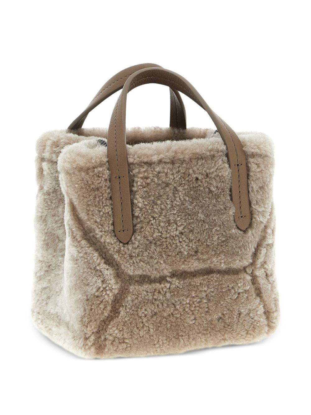 BC Duo Curly shearling tote bag - 3