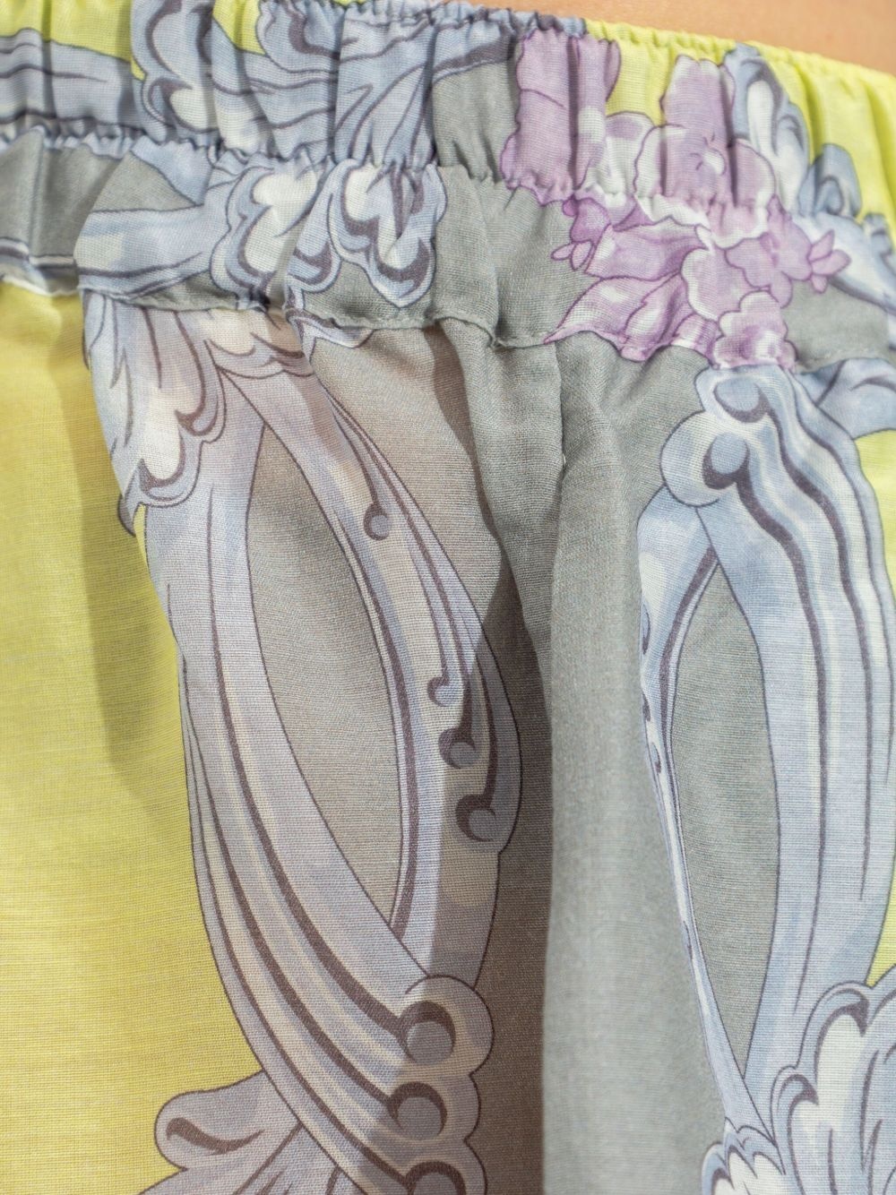 cotton-silk shorts - 5