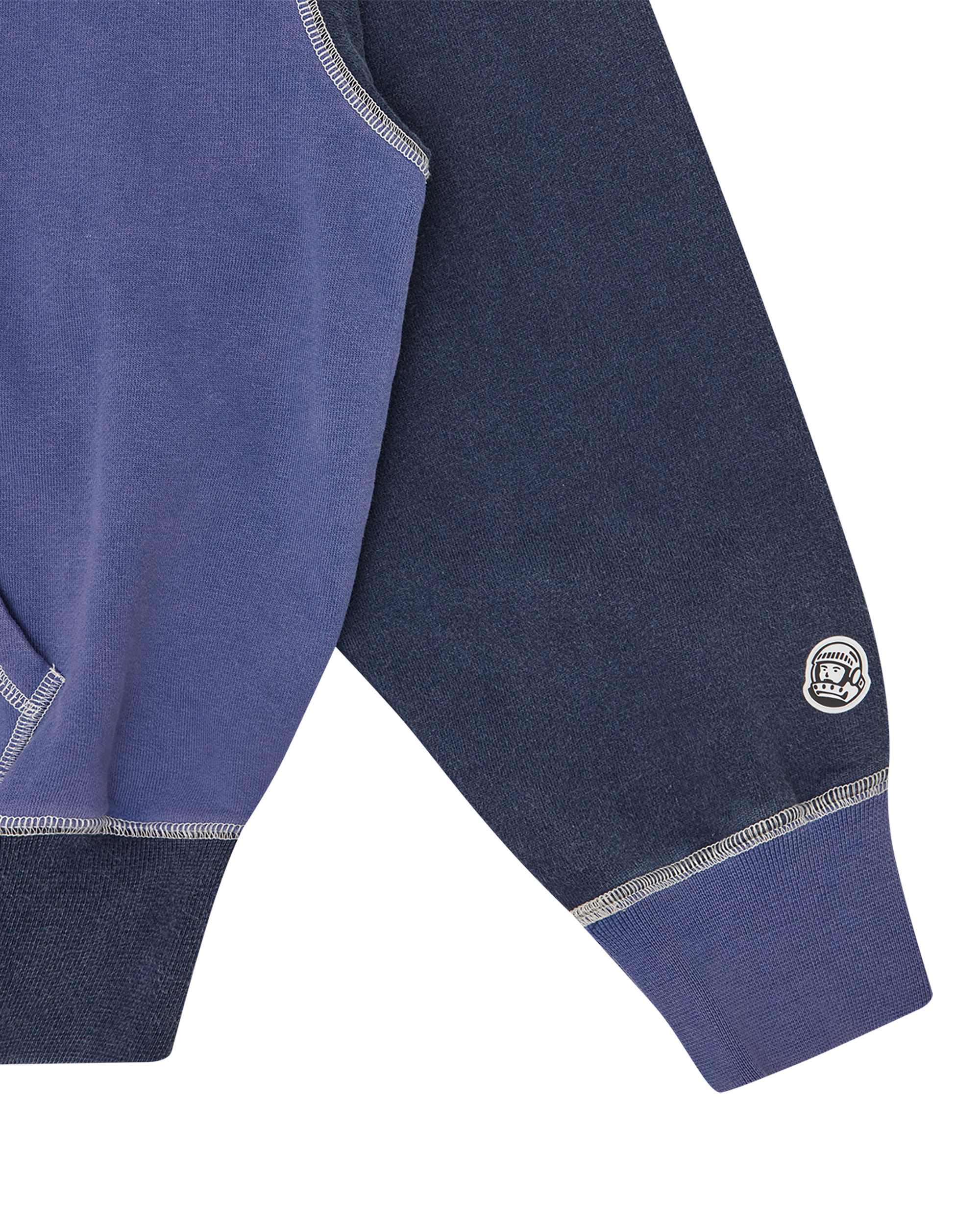 INDIGO OVERSIZED COLLEGE ZIP THROUGH - 6