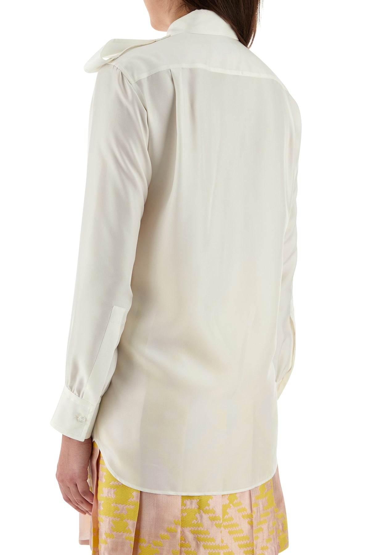White silk shirt - 4
