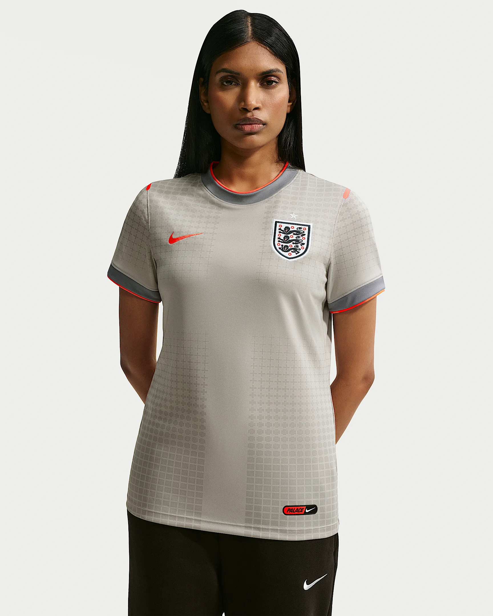 England x Palace Women's Short-Sleeve Soccer Top - 1