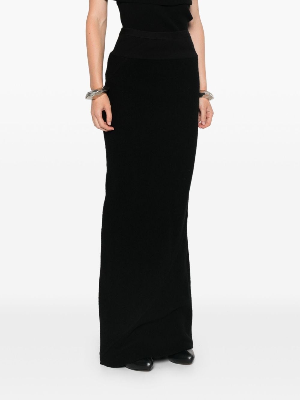 flared maxi skirt - 3