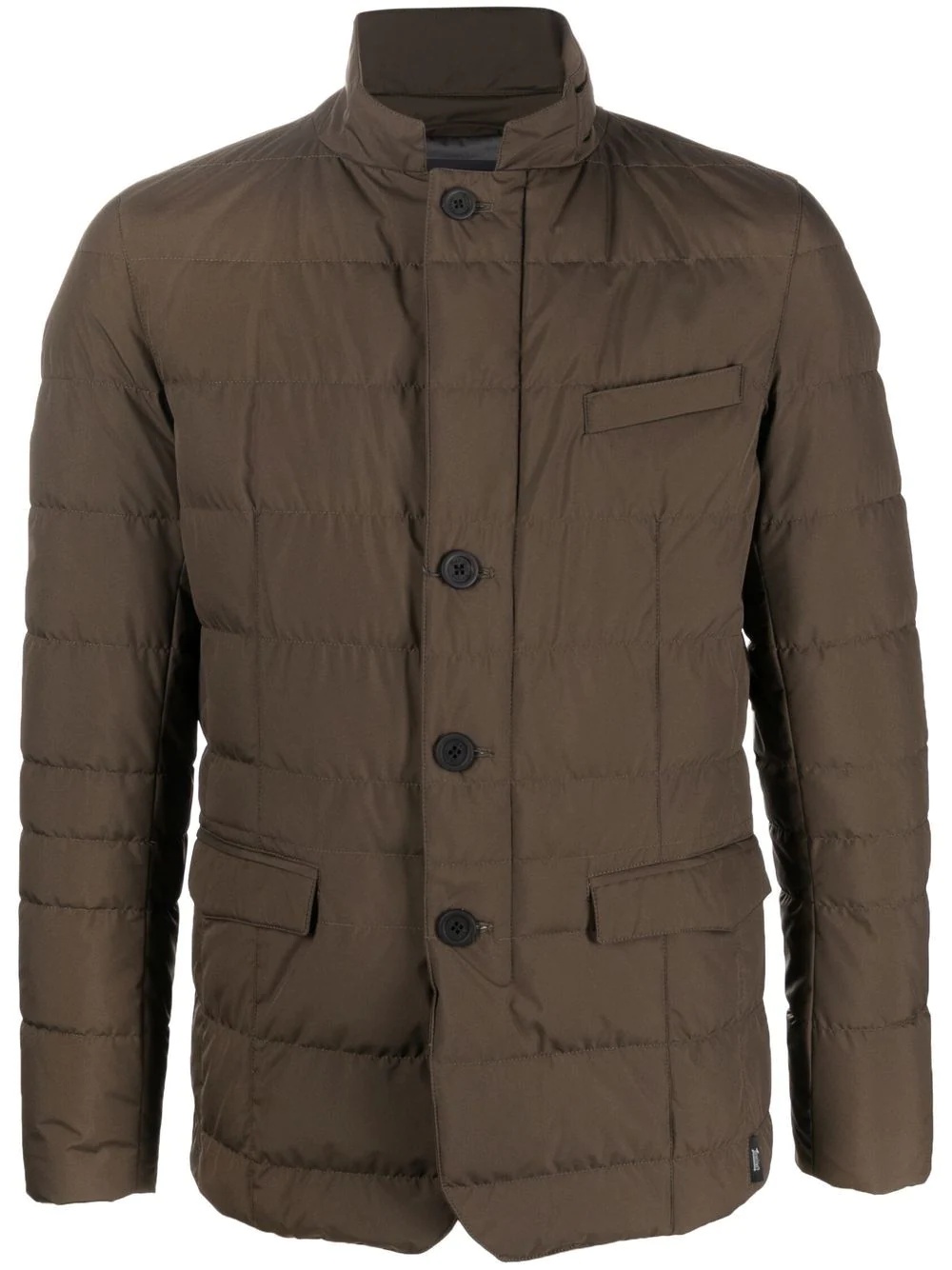 high-neck padded jacket - 1