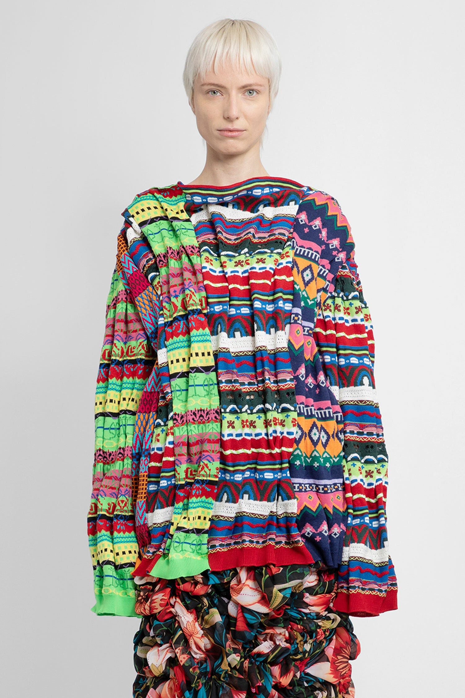 COMME DES GARCONS WOMAN MULTICOLOR KNITWEAR - 1