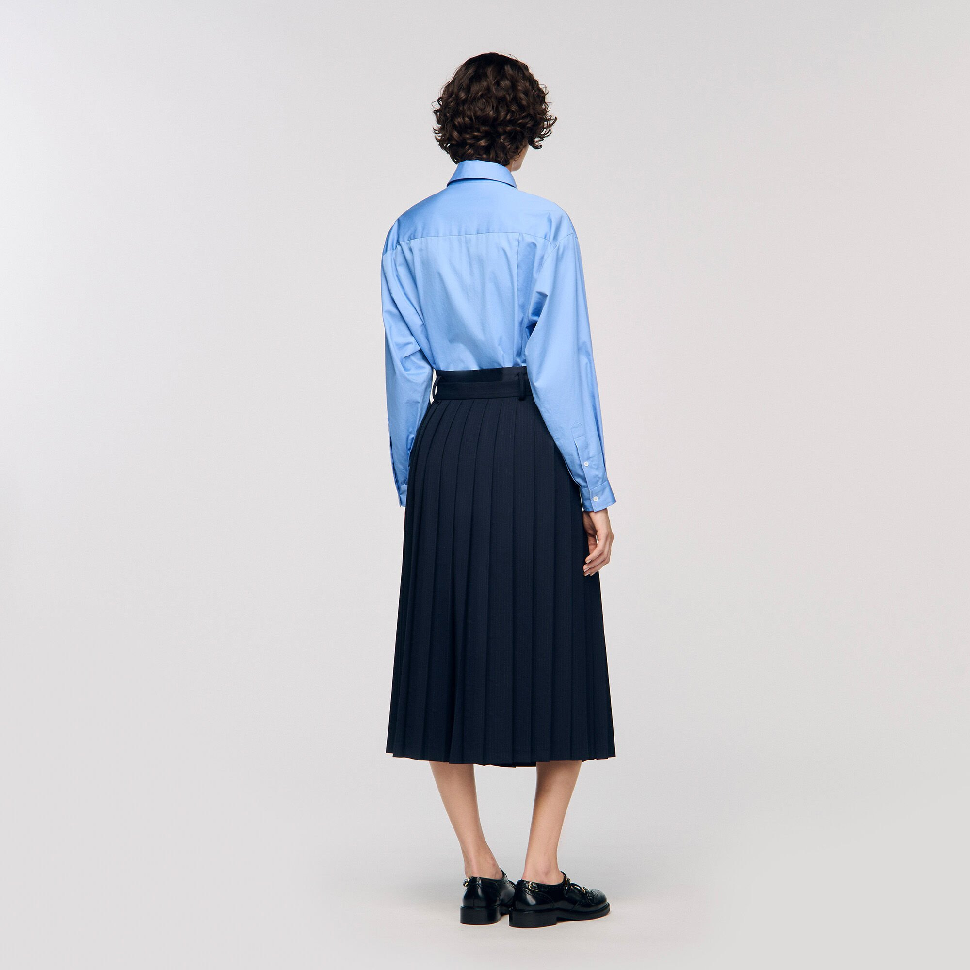 MAXI PLEATED SKIRT - 5