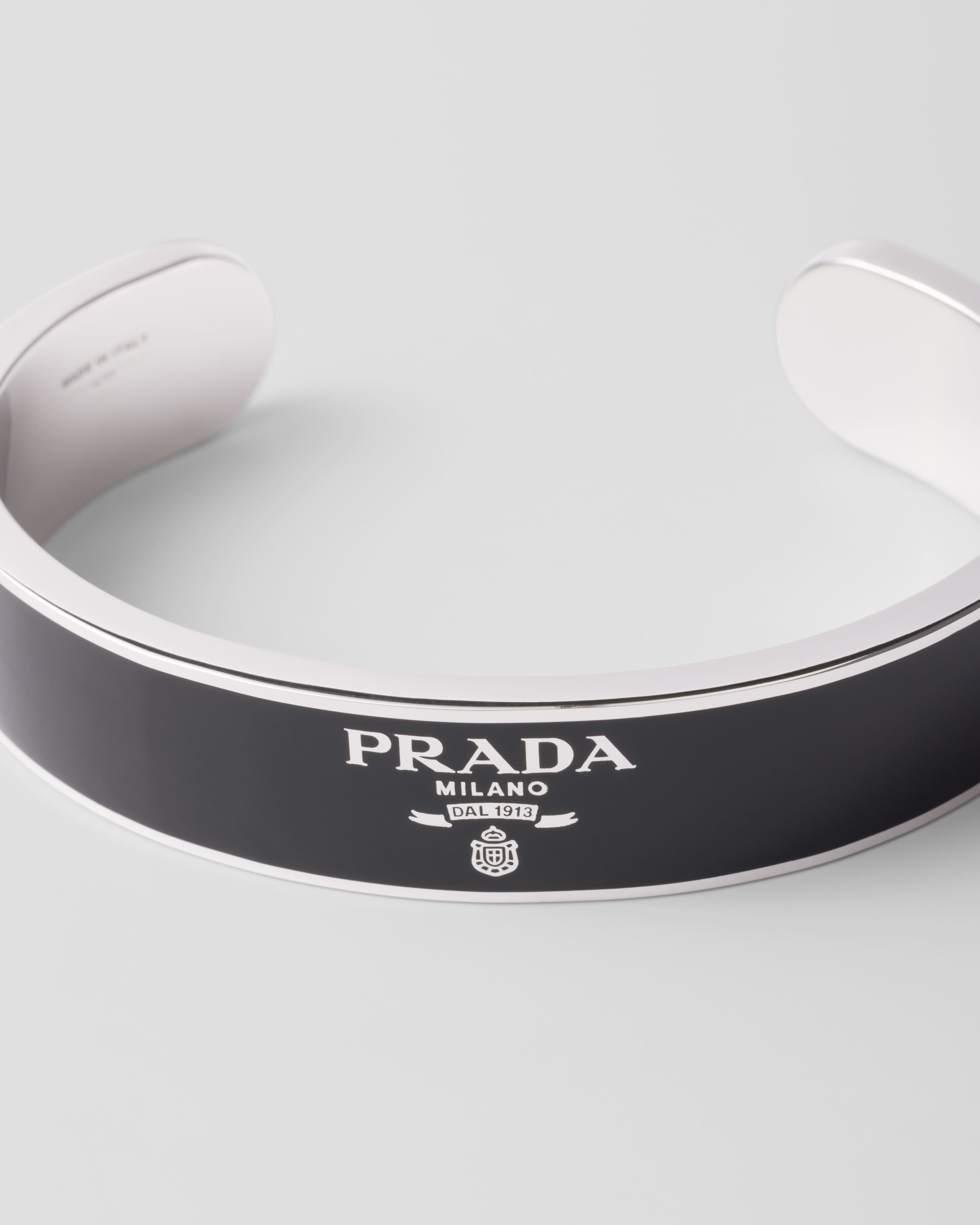 Silver bangle bracelet - 2