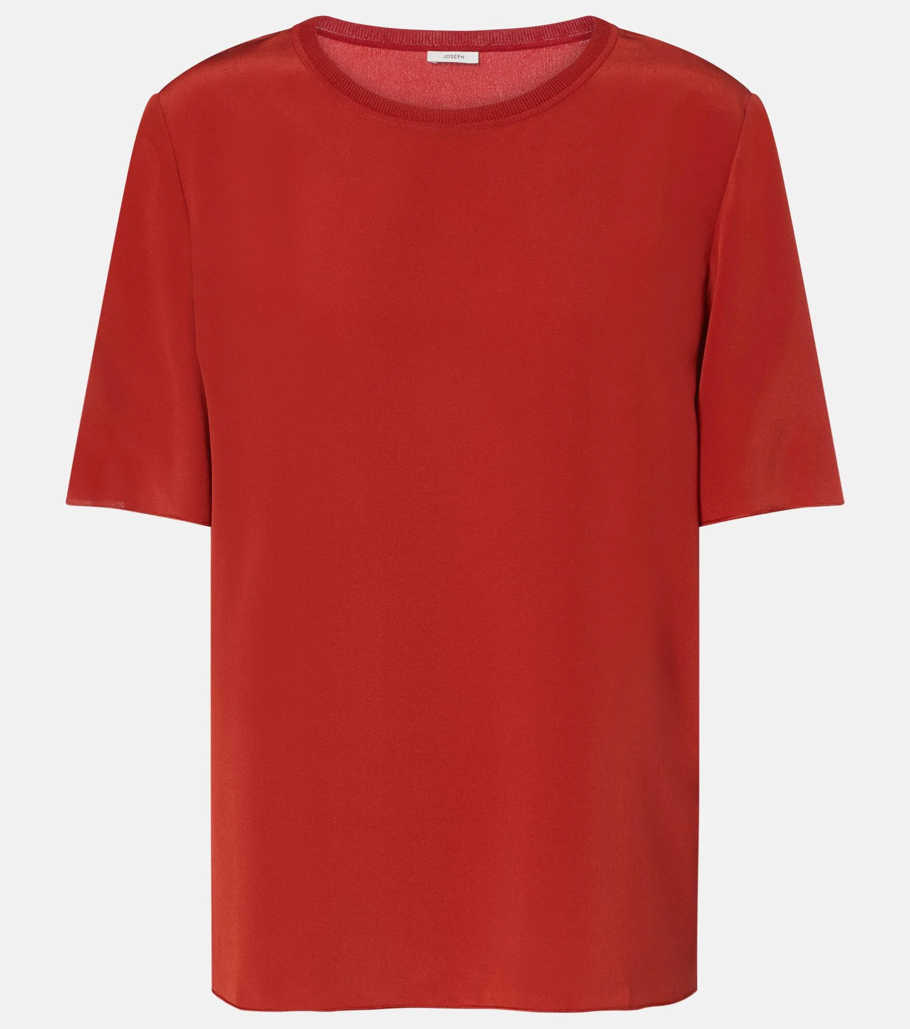 Rubin silk crêpe top - 1