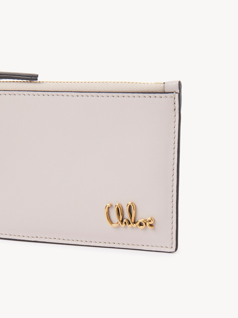 SMALL CHLOÉ ICONIC PURSE WITH CARD SLOTS IN GRAINED LEATHER 5