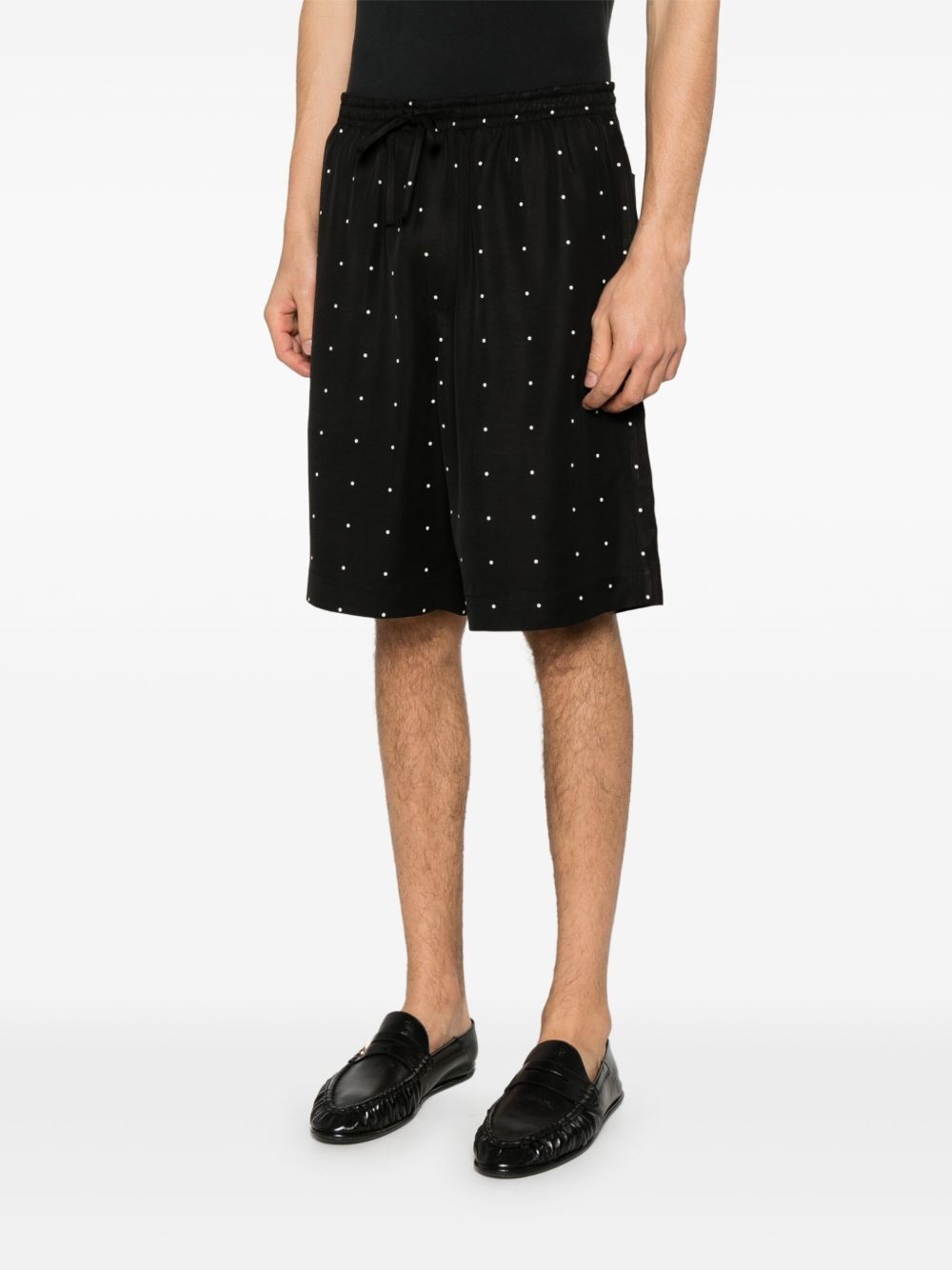 polka-dot shorts - 3