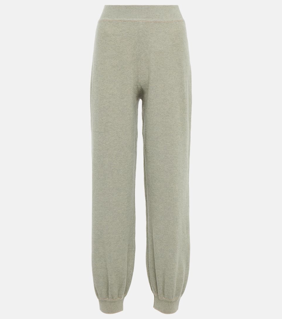 Cashmere sweatpants - 1