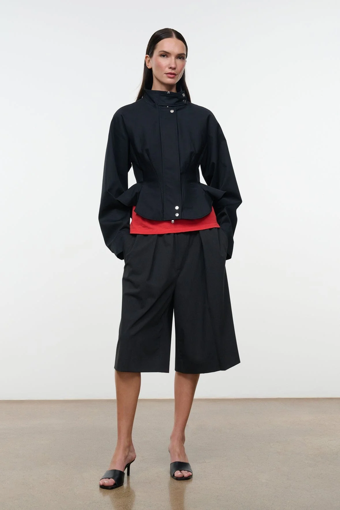 STAUD ARCHIE JACKET BLACK - 1