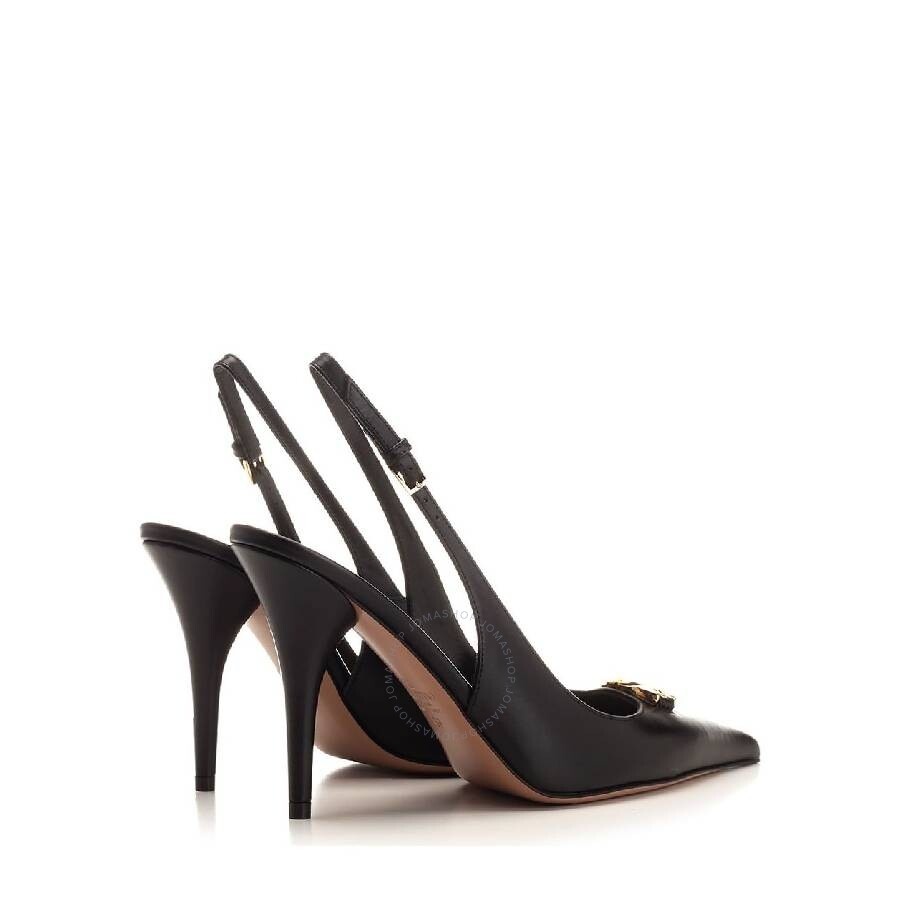 Valentino Logo Slingback Heel Pump - 3