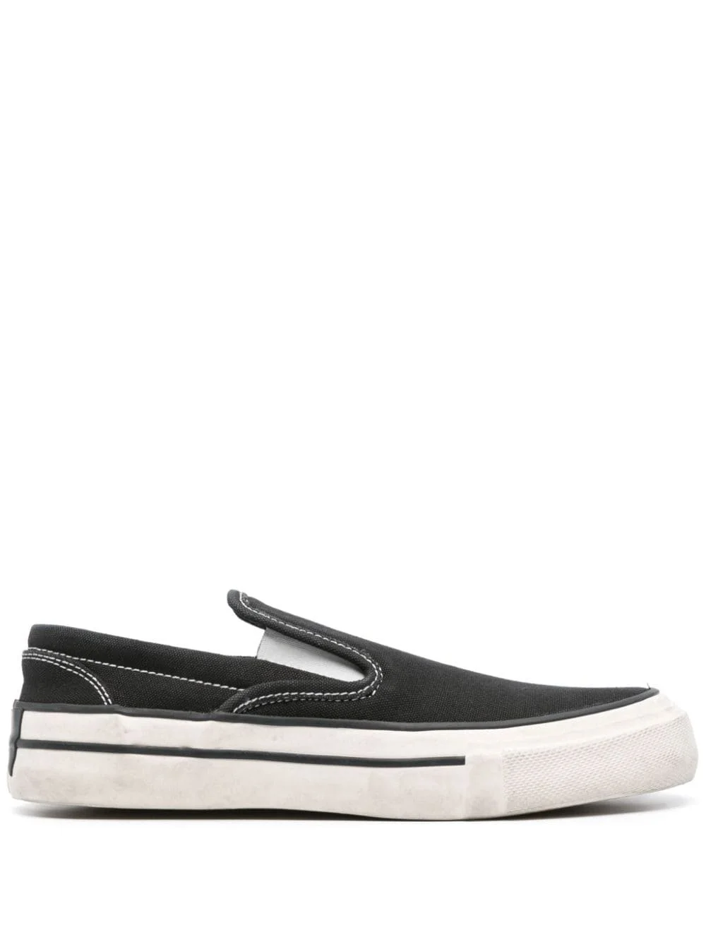 canvas slip-on sneakers - 1