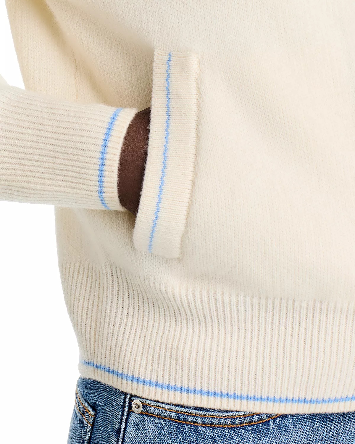 Cashmere Zippered Sweater - 9