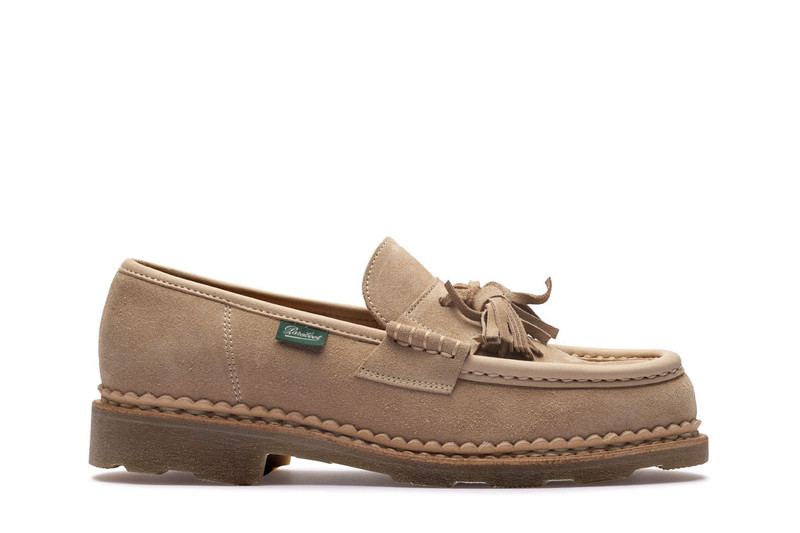 Orsay Nd P Beige Velvet - Rubber Sole 1