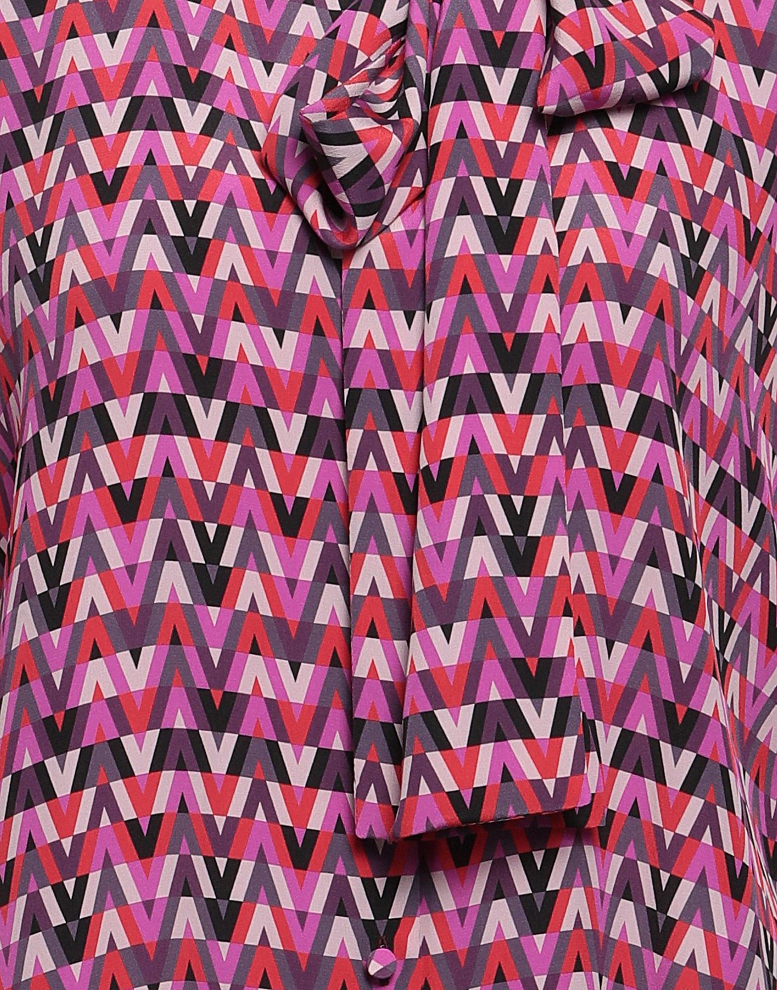 Purple Women's Patterned Shirts & Blouses - 4
