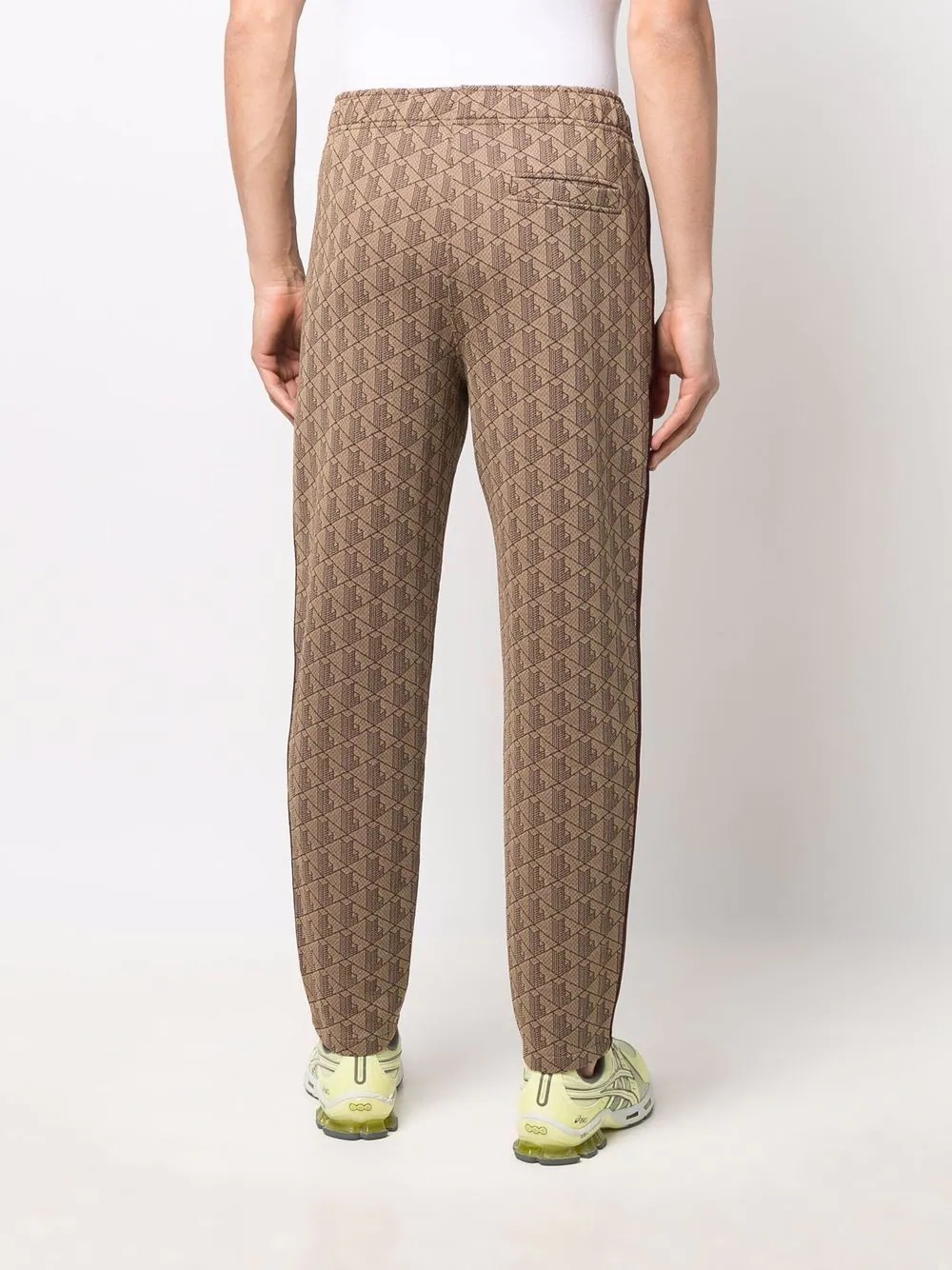 monogram-pattern trousers - 4