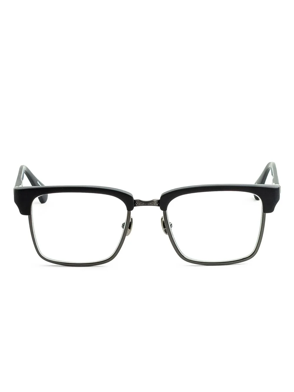 square-frame glasses - 1