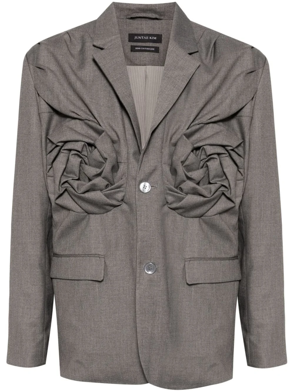 tailored rose blazer - 1