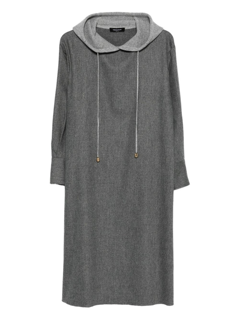 hooded midi dress 1