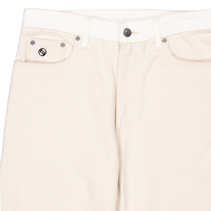 Stella McCartney High-Waist Straight-Leg Cropped Jeans - 2