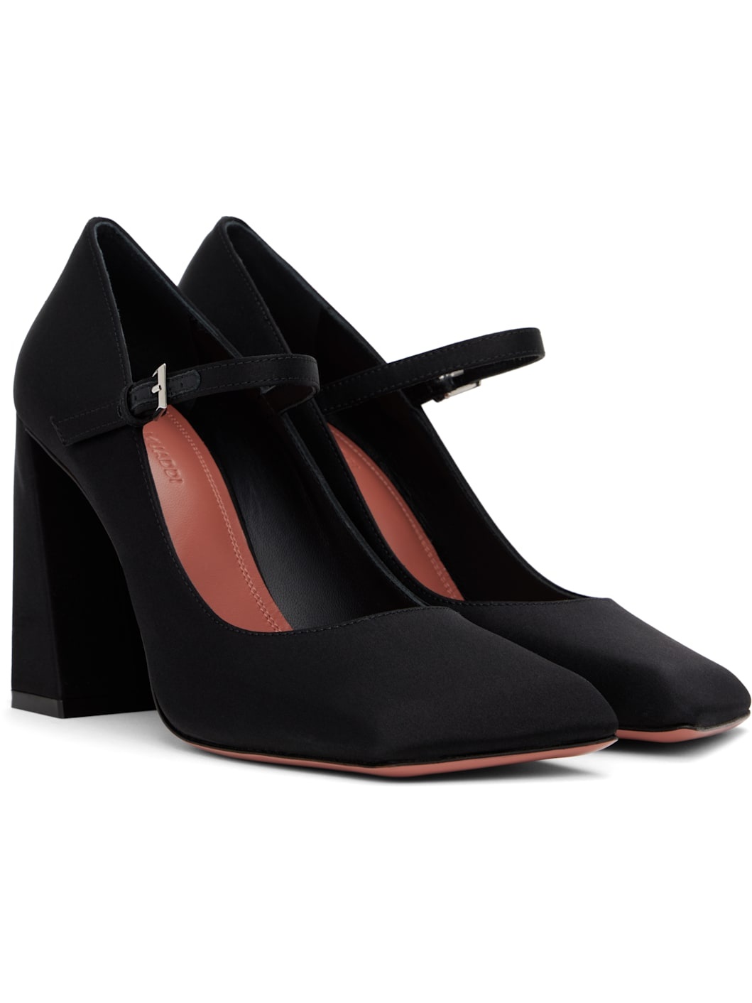 Black Charlotte Mary Jane Heels - 4