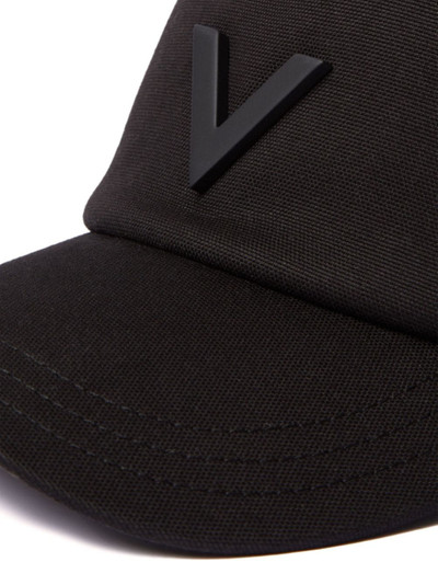Valentino V-logo cotton baseball cap outlook