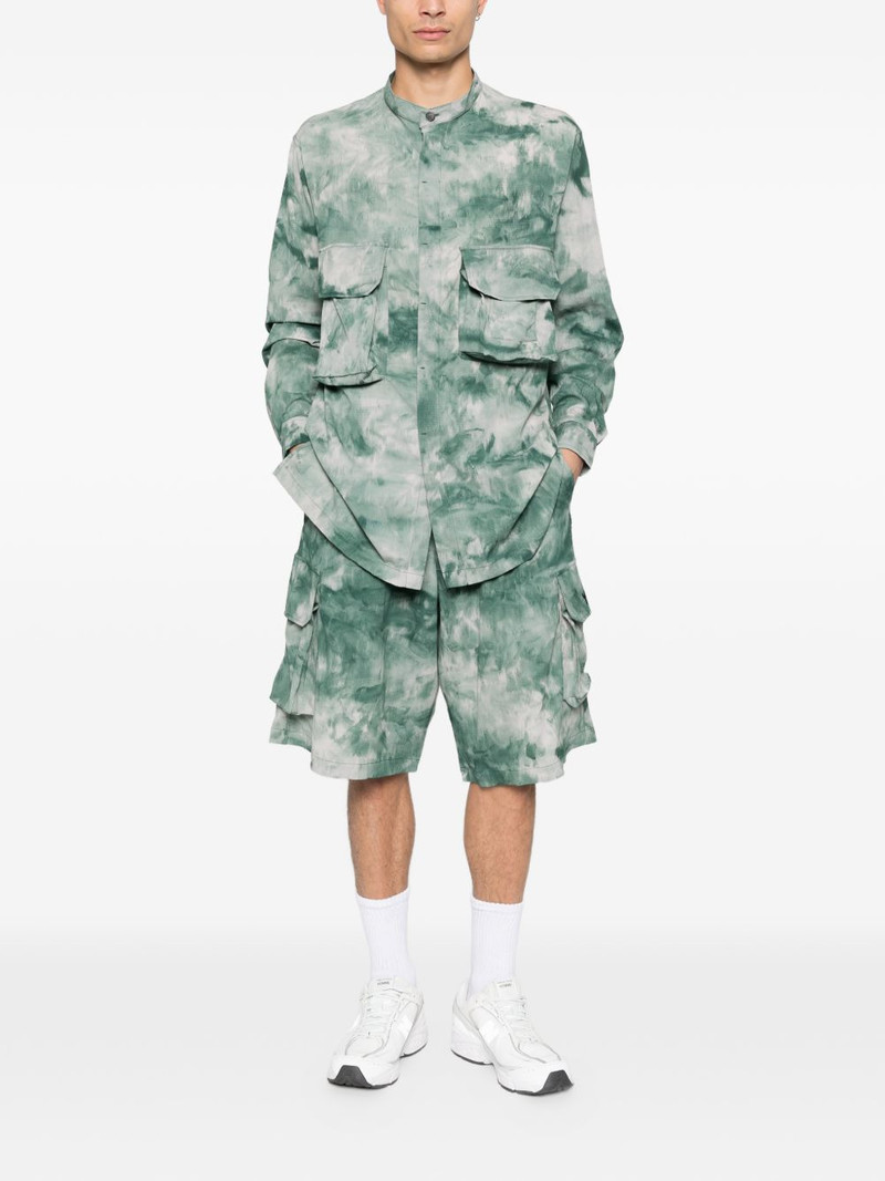 Y-3 Aop tie-dye pocket shirt outlook