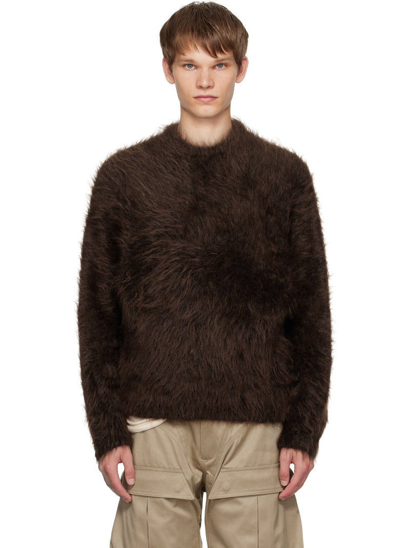 Brown Mohair Sweater 1