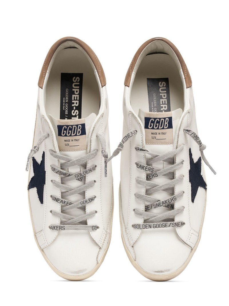 Super-star leather sneakers - 5