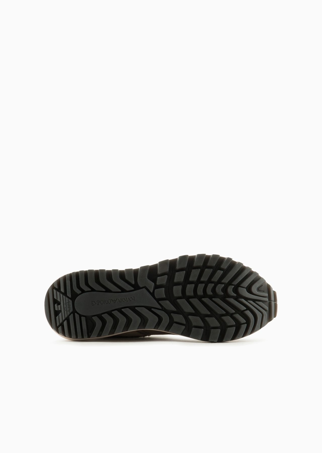 Emporio Armani Sustainability Values Capsule Collection suede sneakers with fringe detail - 6