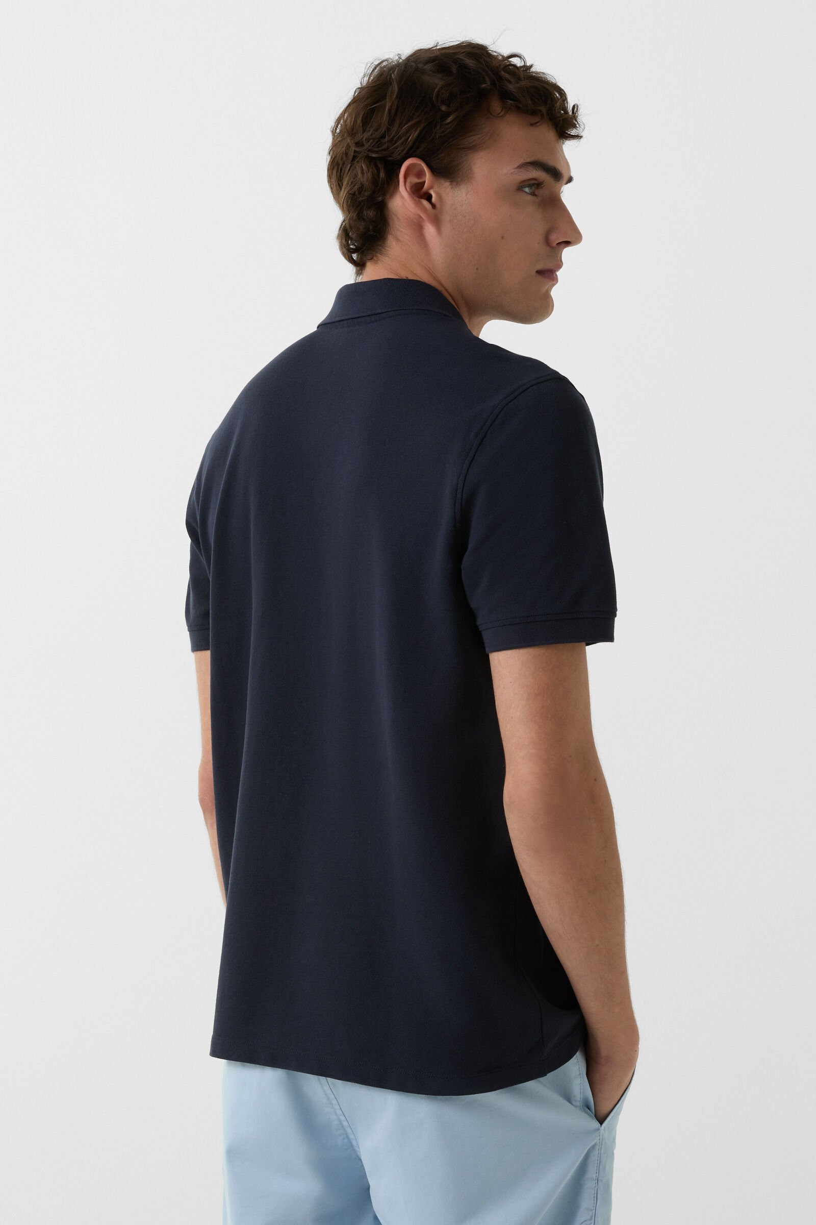 Fion polo shirt in Navy blue - 3