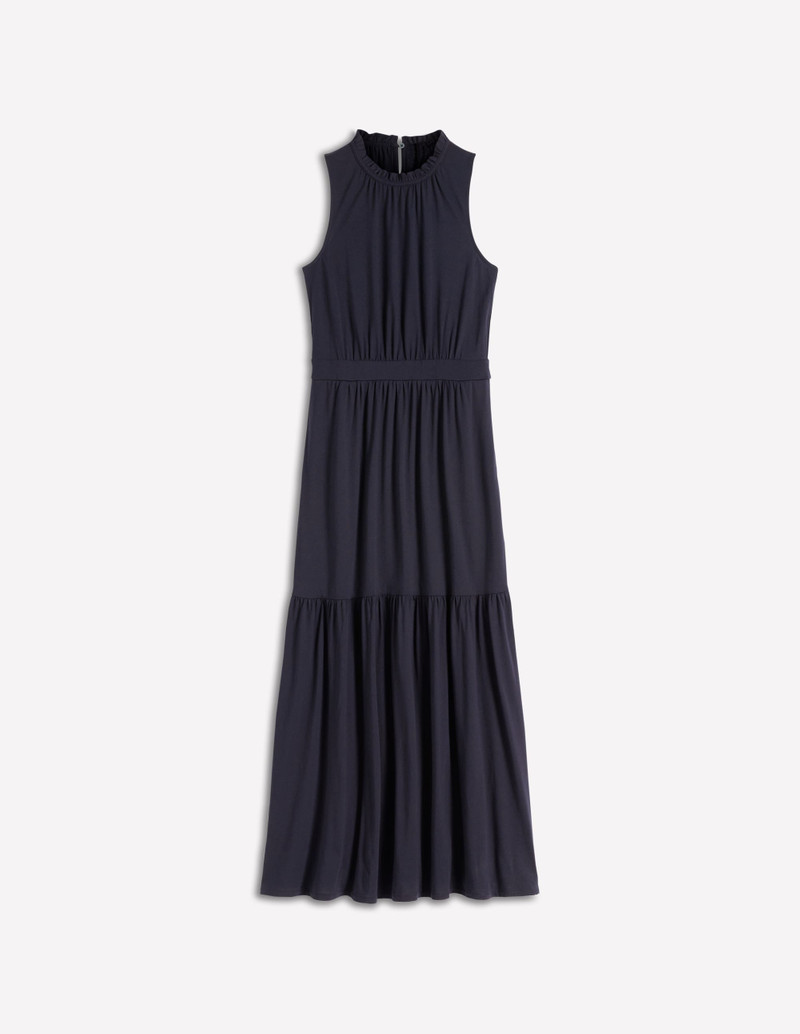 Camalie Jersey Maxi Dress-Navy 1