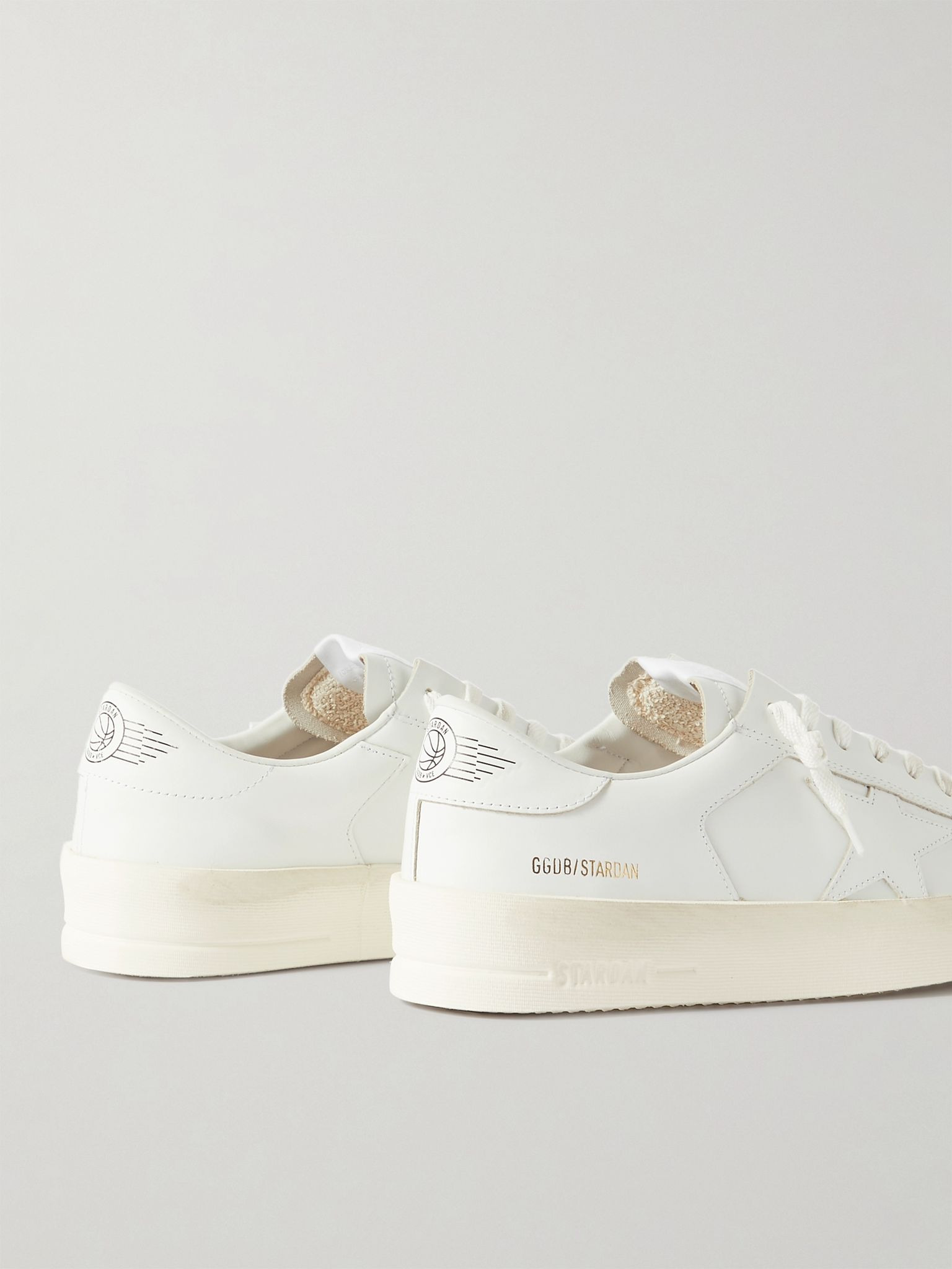 Stardan Leather Sneakers White - 5