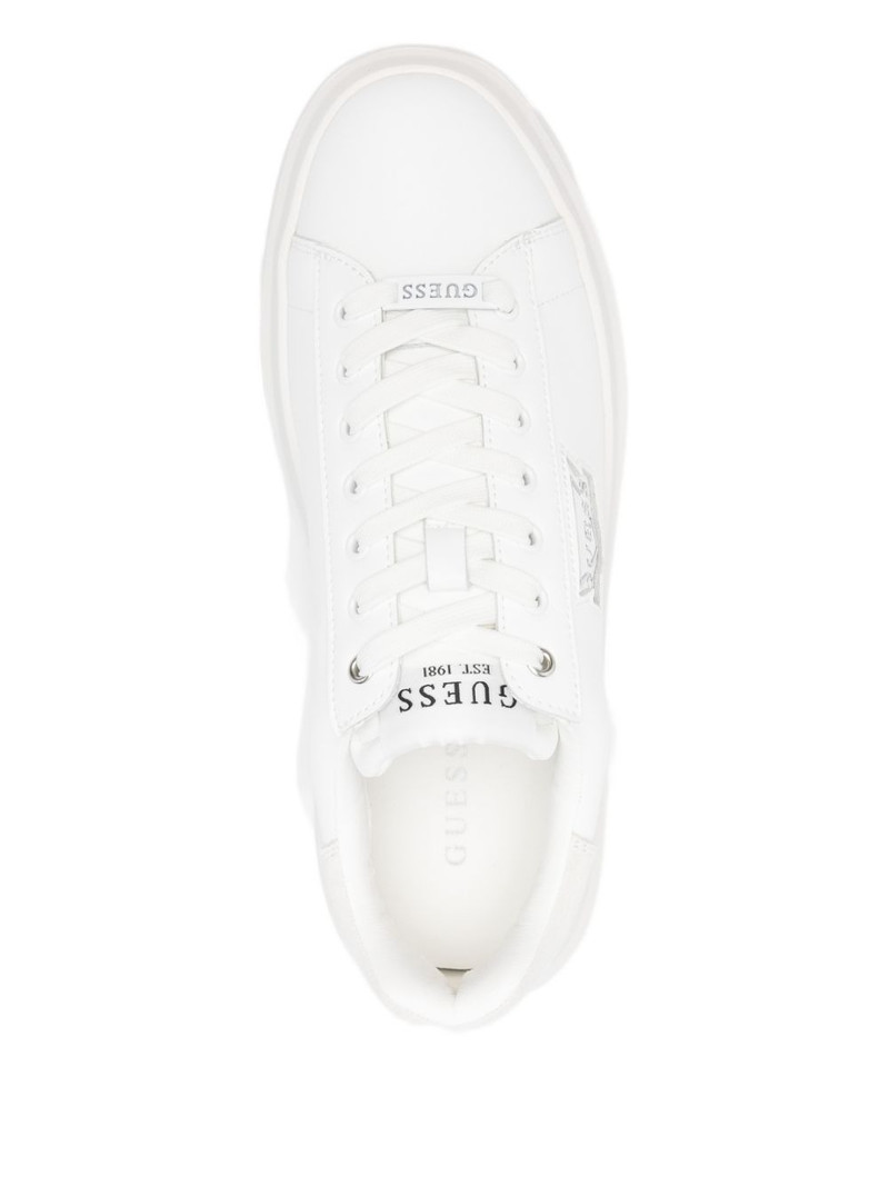 logo lace-up low-top sneakers 4