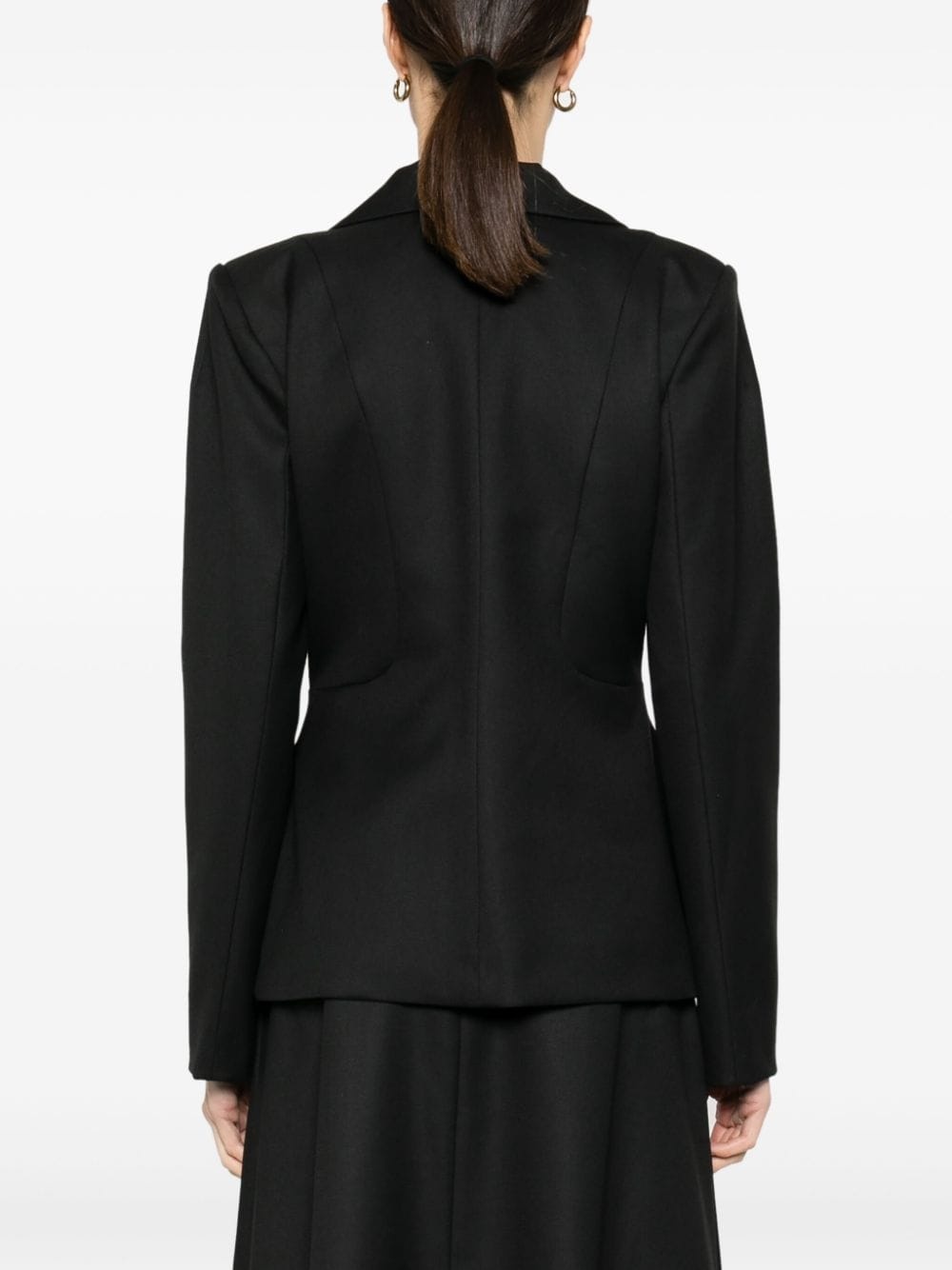 Adrienna single-breasted blazer - 4