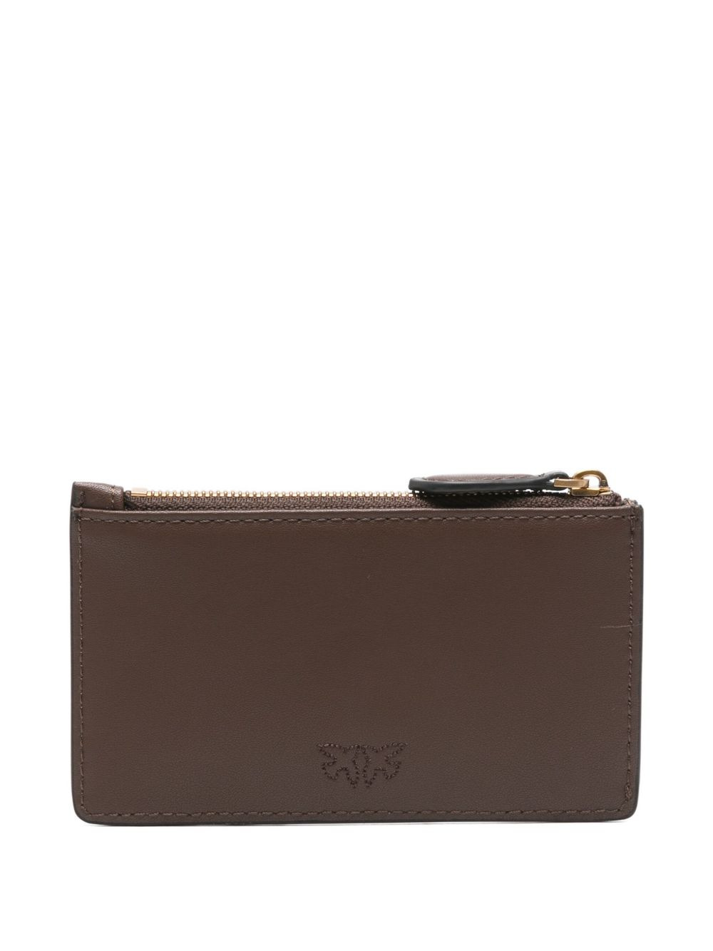 logo-plaque zip cardholder - 2