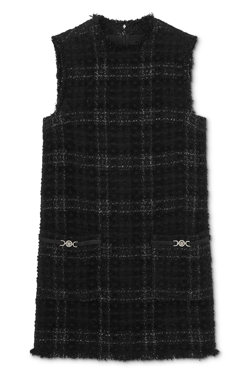 Sleeveless Tonal Dress - 1