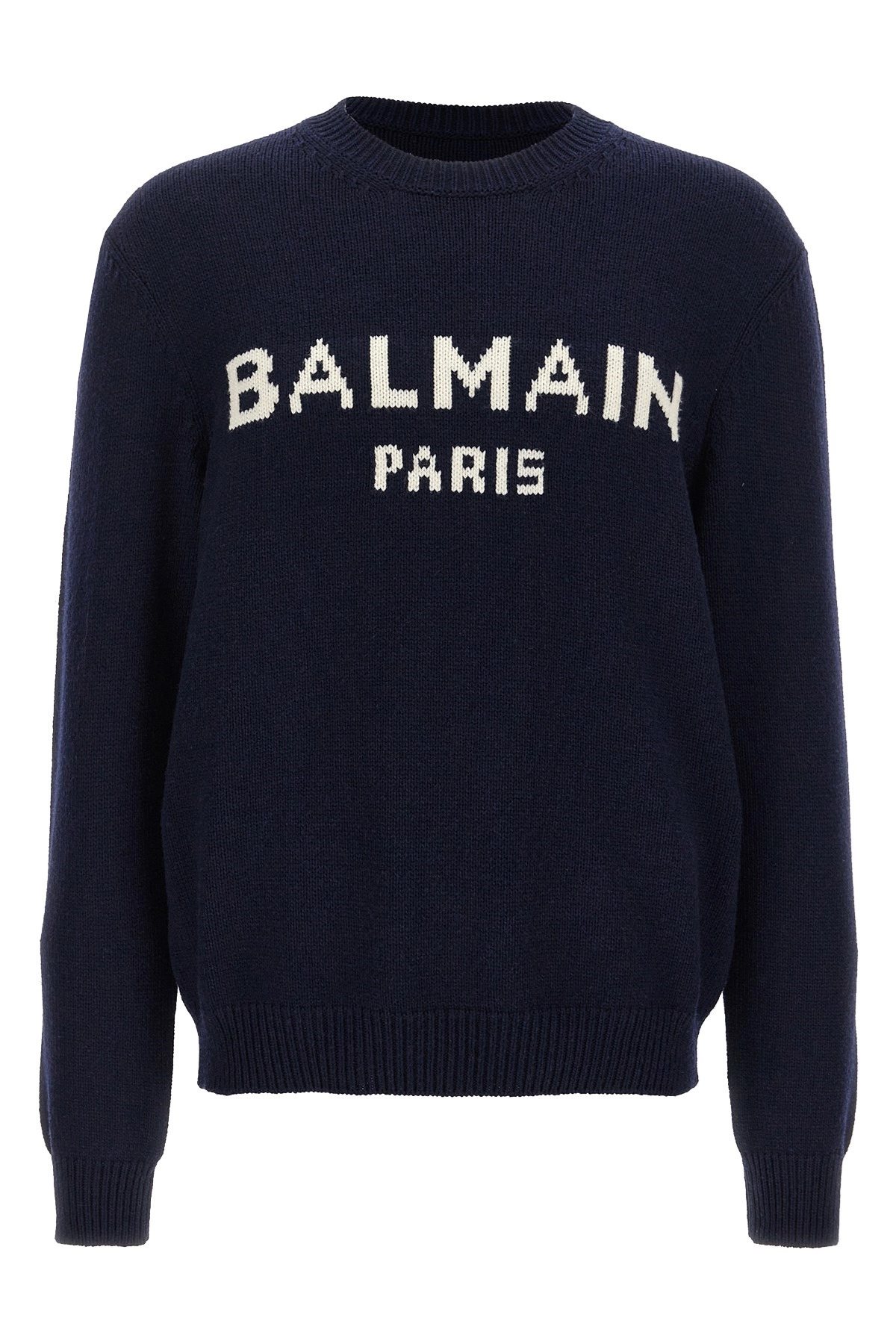 Logo wool sweater - 1