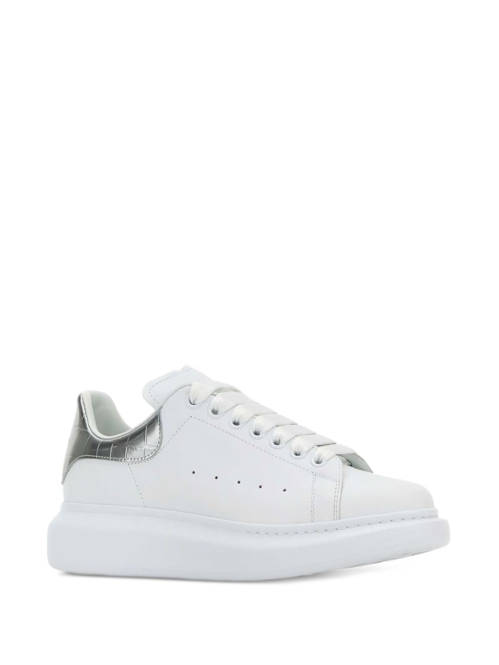 Oversize leather sneakers - 2