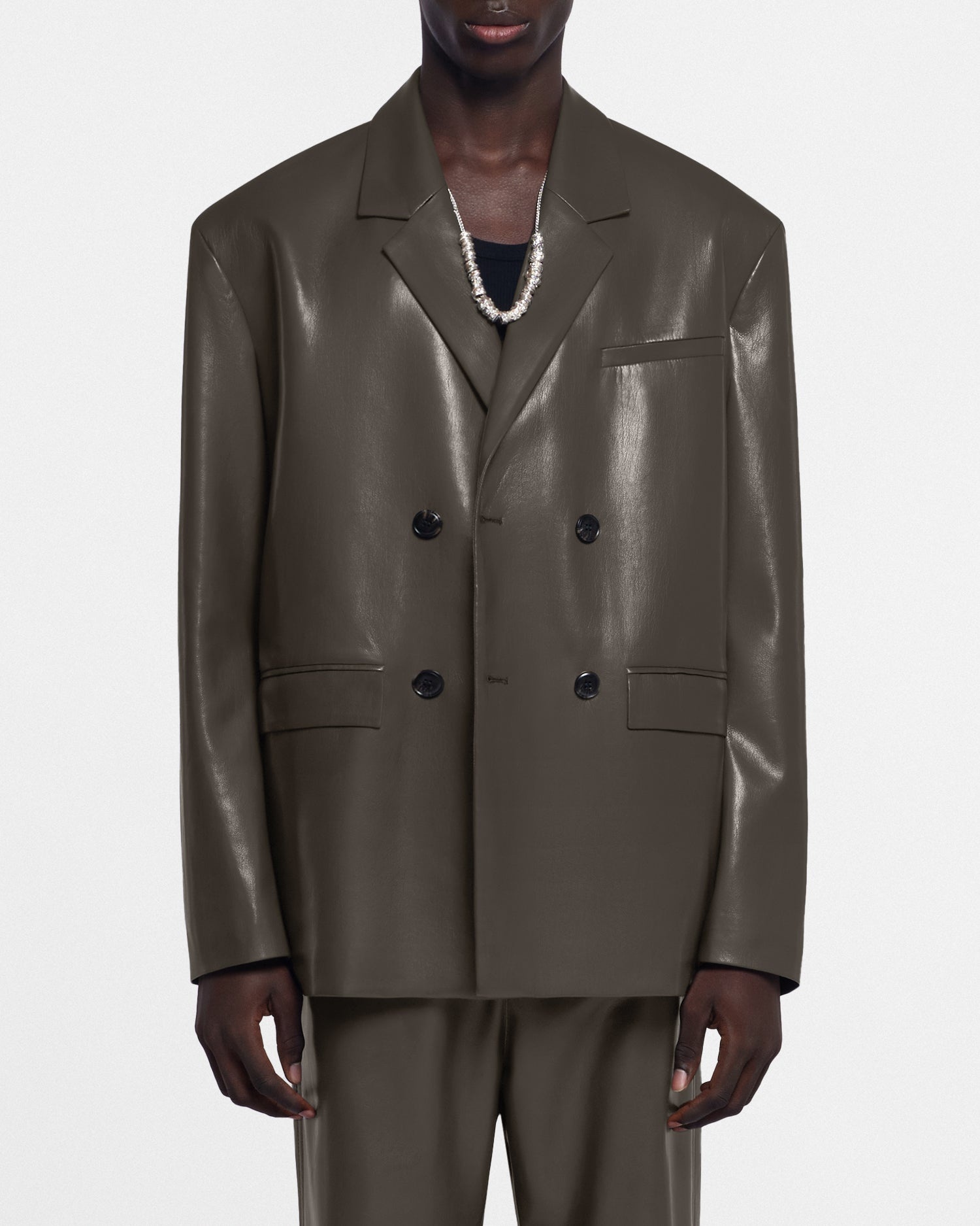Okobor™ Alt-Leather Blazer - 2