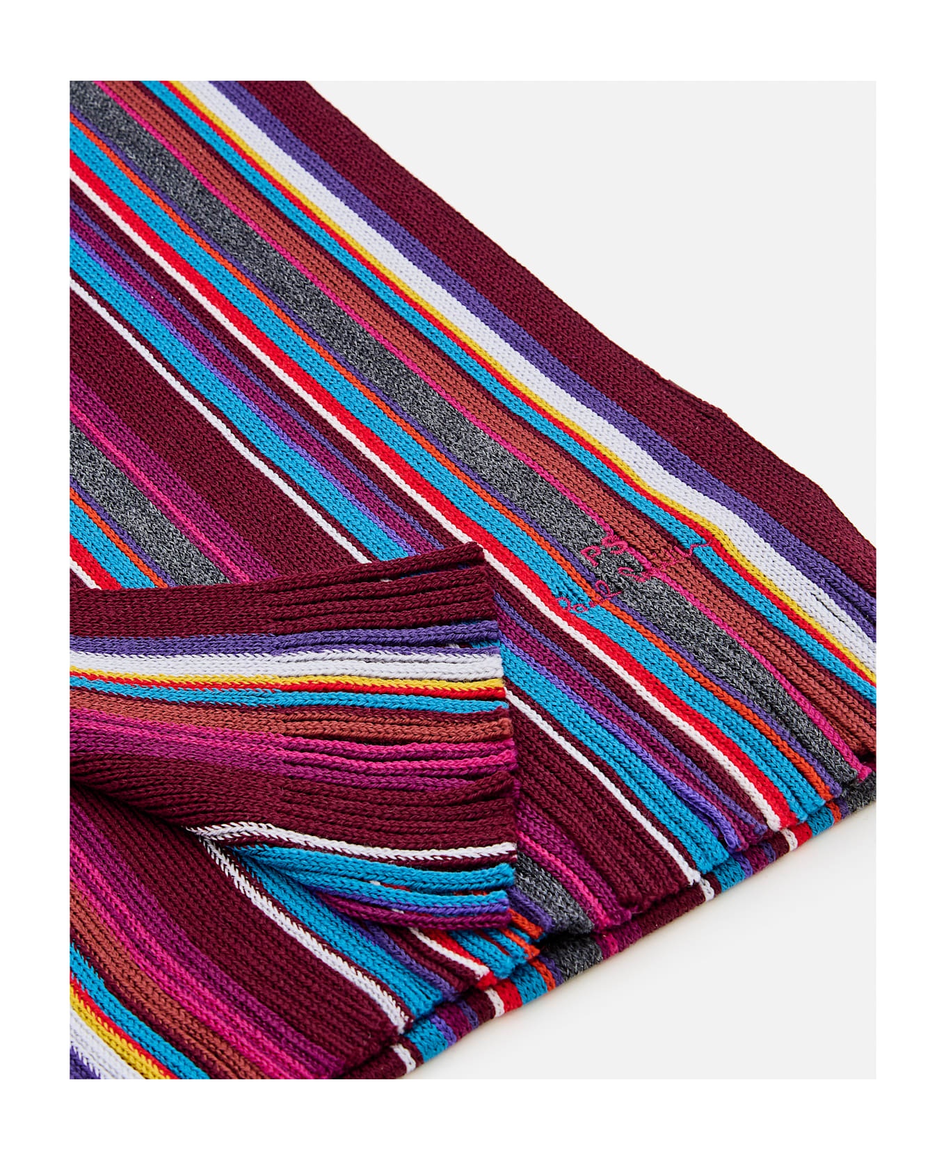 Men Scarf Ps Multcol Strp - 2